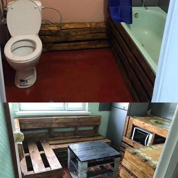 Фото номера Апартаменты с 1 спальней Апартаменты Бунгало г. Kam&quot;yanka-Dniprovsʼka 7
